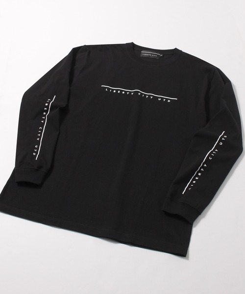 LIBERTY CITY（リバティシティ）の「【LIBERTY CITY/リバティーシティ】 [LIBERTY CITY UTD] ロンT（Tシャツ/カットソー・メンズ・ホワイト/ブラック・2/3/4）」の5枚目の写真