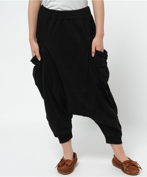 チャイハネ(チャイハネ)の「【チャイハネ】ジャンボポケットサルエルパンツ(その他パンツ・レディース・パープル/ブラック/ターコイズブルー・FREE)」の5枚目の写真