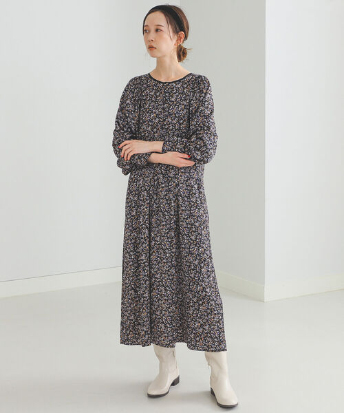 Beams Heart ヨーク切替 花柄ワンピース ワンピース Beams Heart ビームスハート のファッション通販 Zozotown