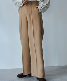 ECRIRE | 【miho.a.nicoコラボ】ストレートワイドパンツ(スラックス)