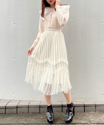 titty＆Co. PETIT | 【titty&Co.PETIT】リバーシブルプリーツスカート(スカート)