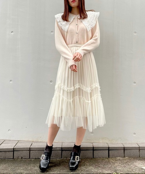 titty＆Co. PETIT（ティティアンドコープティ）の「【titty&Co.PETIT】リバーシブルプリーツスカート（スカート・レディース・ホワイト/ブラック/ブラウン・FREE）」の9枚目の写真