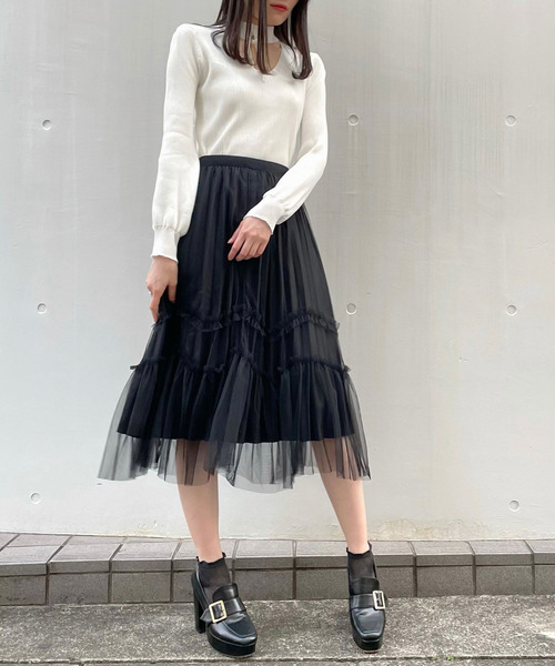 titty＆Co. PETIT（ティティアンドコープティ）の「【titty&Co.PETIT】リバーシブルプリーツスカート（スカート・レディース・ホワイト/ブラック/ブラウン・FREE）」の13枚目の写真