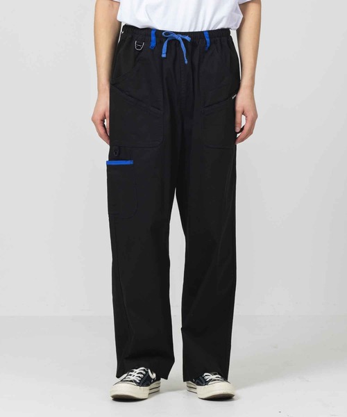 XLARGE（エクストララージ）の「CONTRAST PIPING EASY PANT（その他パンツ・メンズ・ブラック/オリーブ/ブルー・S/M/L/XL）」の4枚目の写真