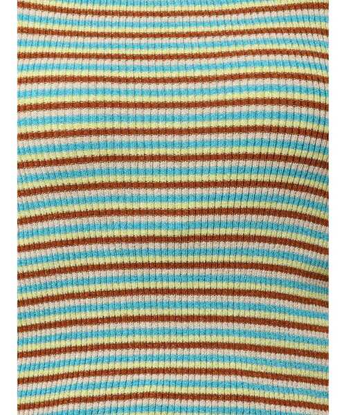 jouetie(ジュエティ)の「パターンサマーニットキャミソール(キャミソール・レディース・ブラック/オレンジ/グリーン/パープル・MEDIUM)」の12枚目の写真