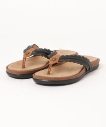 【W】【IW】【G.H.BASS】SAMANTHA SCALLOPED SUNJUNS サンダル レディース トングサンタ