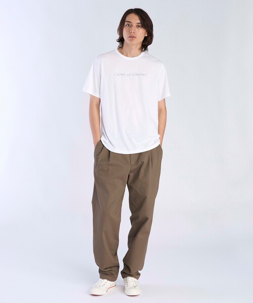 agnes b.(アニエスベー)の「S345 TS メッセージTシャツ(Tシャツ/カットソー・メンズ・ホワイト・1/2/3)」の4枚目の写真