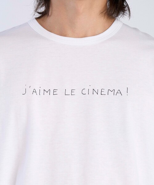 agnes b.(アニエスベー)の「S345 TS メッセージTシャツ(Tシャツ/カットソー・メンズ・ホワイト・1/2/3)」の5枚目の写真
