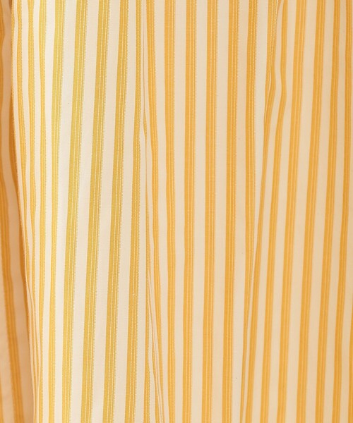 DEICY（デイシー）の「ストライプスカートセットニット（ワンピース・レディース・イエロー/ブラウン・FREE）」の4枚目の写真