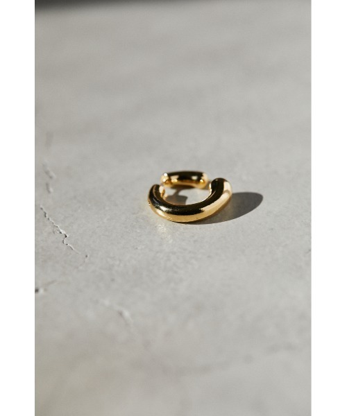 STYLEMIXER(スタイルミキサー)の「キャッチラインハーフピアス(ピアス(両耳用)・レディース・シルバー/ゴールド・FREE)」の8枚目の写真