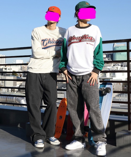 8(eight)(エイト)の「極太ワイドデニムストレートパンツ(デニムパンツ・メンズ・ブラック/ネイビー/サックスブルー/ブルー・MEDIUM/LARGE)」の21枚目の写真