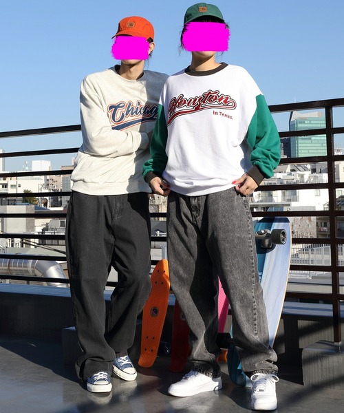 8(eight)(エイト)の「極太ワイドデニムストレートパンツ(デニムパンツ・メンズ・ブラック/ネイビー/サックスブルー/ブルー・MEDIUM/LARGE)」の20枚目の写真