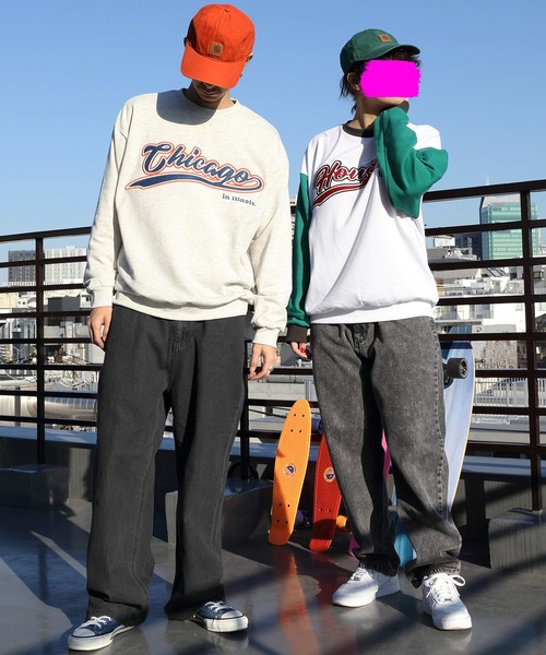 8(eight)(エイト)の「極太ワイドデニムストレートパンツ(デニムパンツ・メンズ・ブラック/ネイビー/サックスブルー/ブルー・MEDIUM/LARGE)」の19枚目の写真