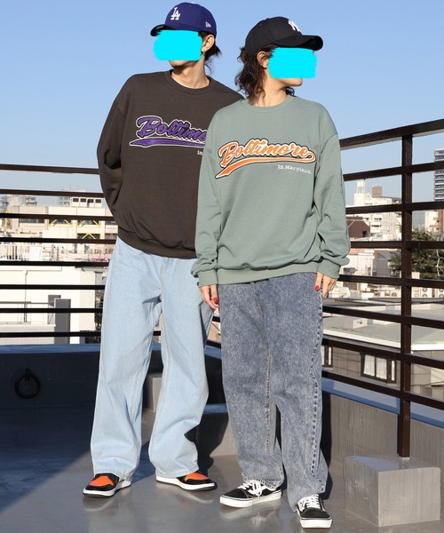 8(eight)(エイト)の「極太ワイドデニムストレートパンツ(デニムパンツ・メンズ・ブラック/ネイビー/サックスブルー/ブルー・MEDIUM/LARGE)」の12枚目の写真