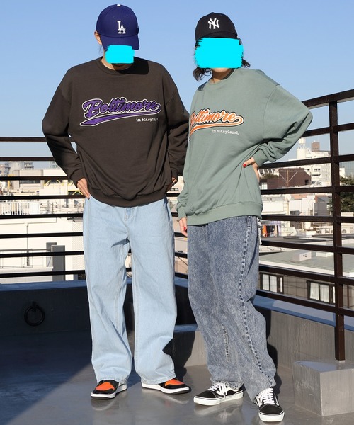8(eight)(エイト)の「極太ワイドデニムストレートパンツ(デニムパンツ・メンズ・ブラック/ネイビー/サックスブルー/ブルー・MEDIUM/LARGE)」の11枚目の写真