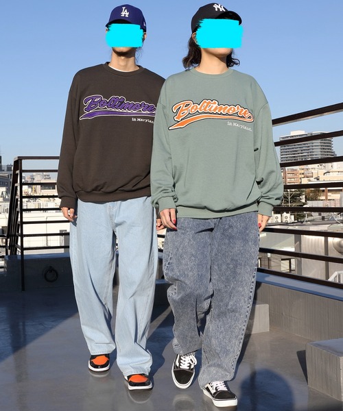 8(eight)(エイト)の「極太ワイドデニムストレートパンツ(デニムパンツ・メンズ・ブラック/ネイビー/サックスブルー/ブルー・MEDIUM/LARGE)」の9枚目の写真