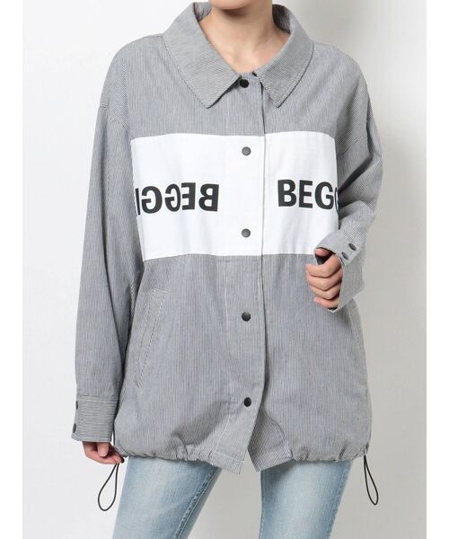 GYDA（ジェイダ）の「BEGGIN SWITCHING ジャケット（ブルゾン・レディース・ベージュ/オフホワイト/その他1・FREE）」の19枚目の写真