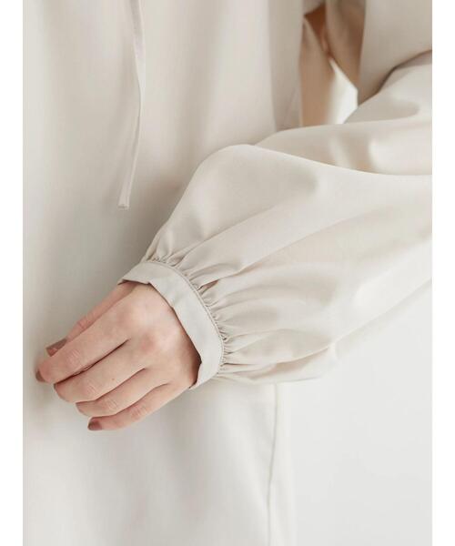 Green　Parks（グリーンパークス）の「ビエラフード付チュニック＊＊（シャツ/ブラウス・レディース・ブルー/ライトベージュ・FREE）」の10枚目の写真