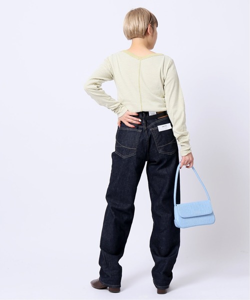 MILLER(ミラー)の「【MILLER/ミラー】ロングスリーブTシャツ(Tシャツ/カットソー・レディース・グレー/ネイビー/オレンジ/イエロー・FREE)」の20枚目の写真