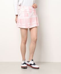 [トミーヒルフィガーゴルフ] レディース ロゴチェックプリント ショートパンツ　  