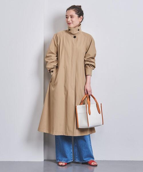 UNITED ARROWS(ユナイテッドアローズ)の「<UNITED ARROWS>C/P 2WAY コート W(その他アウター・レディース・オリーブ/ベージュ・36/38)」の6枚目の写真