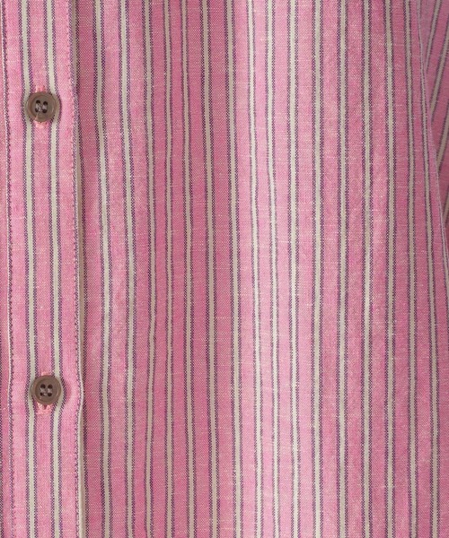 niko and...（ニコアンド）の「リネンリヨセルストライプワンピース（ワンピース・レディース・ピンク/イエロー/ブルー・MEDIUM/LARGE）」の14枚目の写真