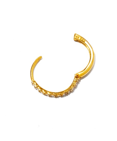 les bonbon（ルボンボン）の「【les bon bon】hoop diamond pierce
