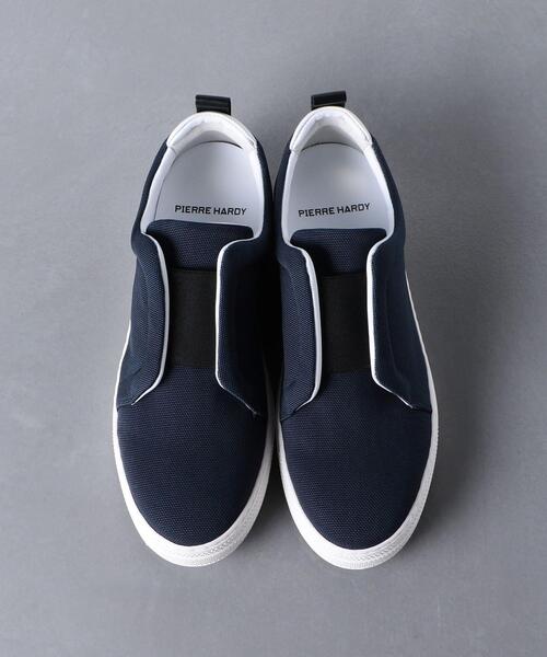 PIERRE HARDY（ピエールアルディ）の「＜PIERRE HARDY（ピエール アルディ）＞ CANVAS SLIDER /スニーカー ■■■（スニーカー・メンズ・ネイビー・42/43/41）」の2枚目の写真