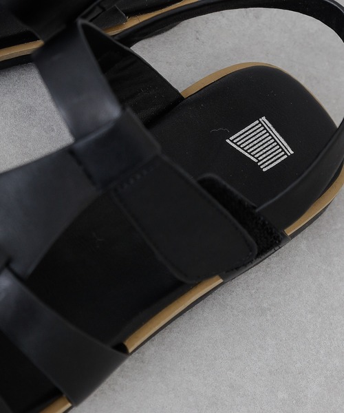 COLONY 2139（コロニートゥーワンスリーナイン）の「グルカフラットサンダル（サンダル・レディース・ブラック・24.5/22.5/23.5）」の10枚目の写真