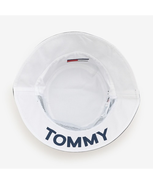 TOMMY HILFIGER（トミーヒルフィガー）の「リバーシブルバケットハット（ハット・キッズ・ネイビー・SMALL/LARGE）」の7枚目の写真