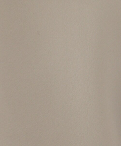 OPAQUE.CLIP（オペークドットクリップ）の「◆シンセティックレザーベスト（ノーカラージャケット・レディース・ブラック/オフホワイト・40/38）」の11枚目の写真