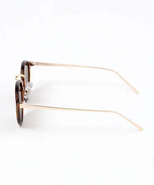 Andemiu（アンデミュウ）の「ボストンガタサングラス272971（サングラス・レディース・ブラウン・FREE）」の2枚目の写真