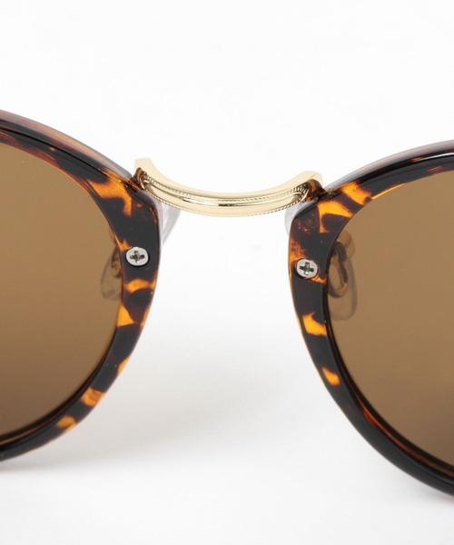 Andemiu（アンデミュウ）の「ボストンガタサングラス272971（サングラス・レディース・ブラウン・FREE）」の7枚目の写真