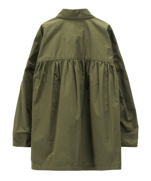 ZUCCa(ズッカ)の「ミリタリー/シャツジャケット(ミリタリージャケット・レディース・カーキ/ブラック・M size)」の7枚目の写真