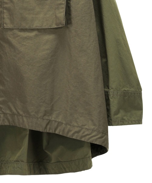 ZUCCa(ズッカ)の「ミリタリー/シャツジャケット(ミリタリージャケット・レディース・カーキ/ブラック・M size)」の10枚目の写真