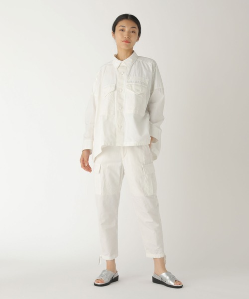 ZUCCa(ズッカ)の「ミリタリー/シャツジャケット(ミリタリージャケット・レディース・カーキ/ブラック・M size)」の14枚目の写真