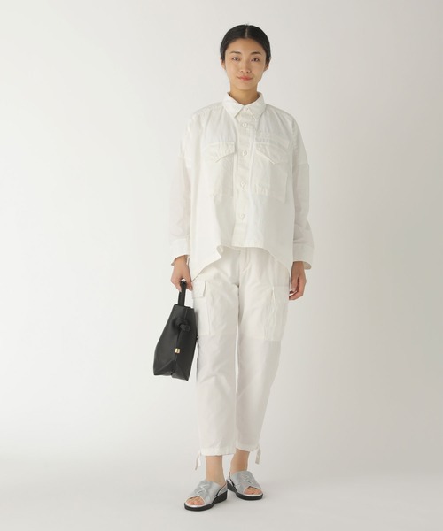 ZUCCa(ズッカ)の「ミリタリー/シャツジャケット(ミリタリージャケット・レディース・カーキ/ブラック・M size)」の16枚目の写真