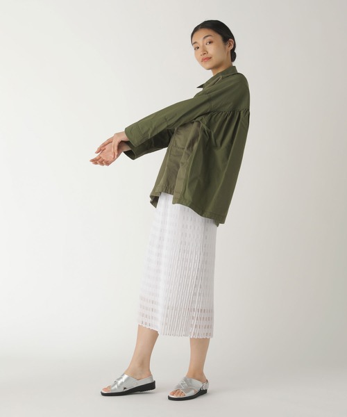 ZUCCa(ズッカ)の「ミリタリー/シャツジャケット(ミリタリージャケット・レディース・カーキ/ブラック・M size)」の22枚目の写真