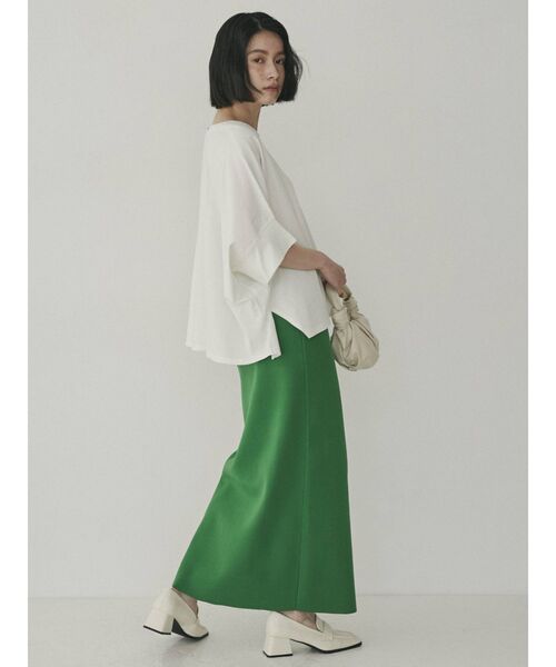 COTORICA(コトリカ)の「ドルマントップス【COTTON100%】(Tシャツ/カットソー・レディース・オフホワイト/ブラック/モカ・FREE)」の22枚目の写真