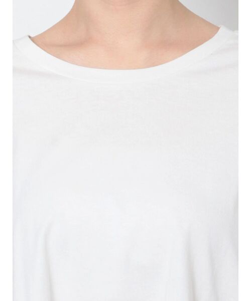 COTORICA(コトリカ)の「ドルマントップス【COTTON100%】(Tシャツ/カットソー・レディース・オフホワイト/ブラック/モカ・FREE)」の20枚目の写真