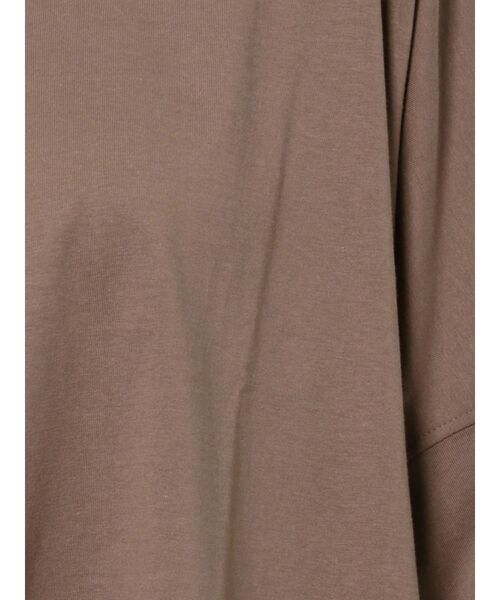 COTORICA(コトリカ)の「ドルマントップス【COTTON100%】(Tシャツ/カットソー・レディース・オフホワイト/ブラック/モカ・FREE)」の9枚目の写真