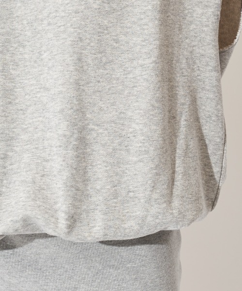 SPIRALGIRL（スパイラルガール）の「ビッグドルマンフレンチスリーブパーカーワンピース（ワンピース・レディース・オフホワイト/グレー/ブラック・FREE）」の22枚目の写真