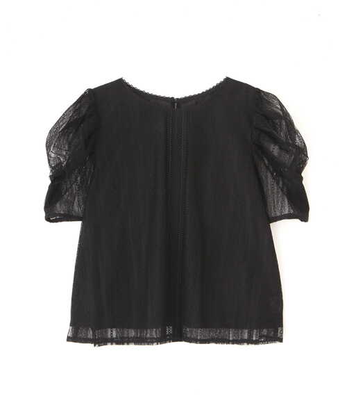 PROPORTION BODY DRESSING(プロポーションボディドレッシング)の「パフスリーブレースブラウス / 1212110408(シャツ/ブラウス・レディース・ブルー/グレー/ブラック・MEDIUM/SMALL)」の18枚目の写真