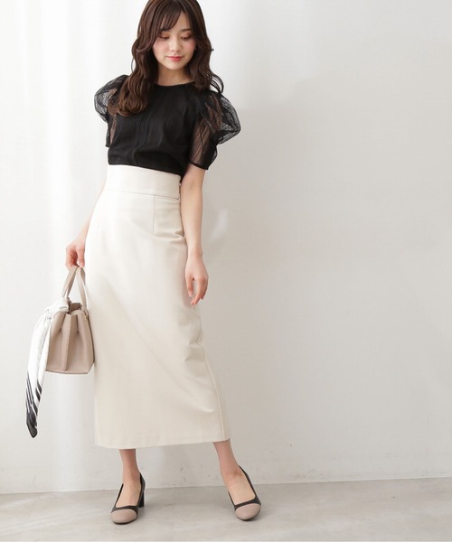 PROPORTION BODY DRESSING(プロポーションボディドレッシング)の「パフスリーブレースブラウス / 1212110408(シャツ/ブラウス・レディース・ブルー/グレー/ブラック・MEDIUM/SMALL)」の15枚目の写真