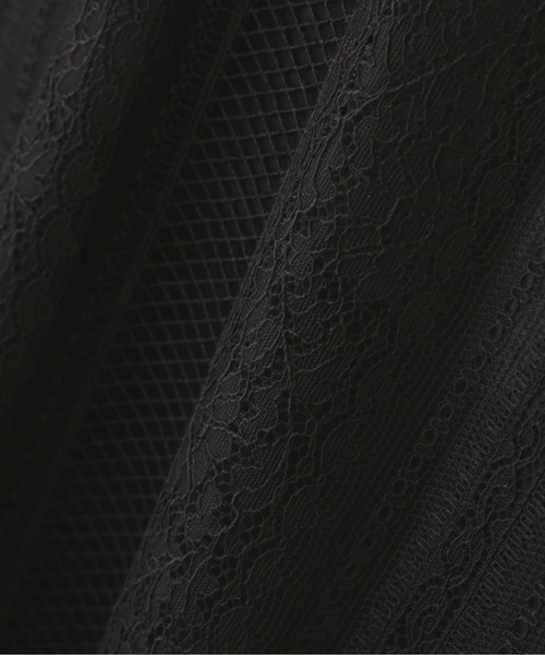 PROPORTION BODY DRESSING(プロポーションボディドレッシング)の「パフスリーブレースブラウス / 1212110408(シャツ/ブラウス・レディース・ブルー/グレー/ブラック・MEDIUM/SMALL)」の5枚目の写真