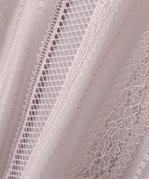 PROPORTION BODY DRESSING(プロポーションボディドレッシング)の「パフスリーブレースブラウス / 1212110408(シャツ/ブラウス・レディース・ブルー/グレー/ブラック・MEDIUM/SMALL)」の7枚目の写真