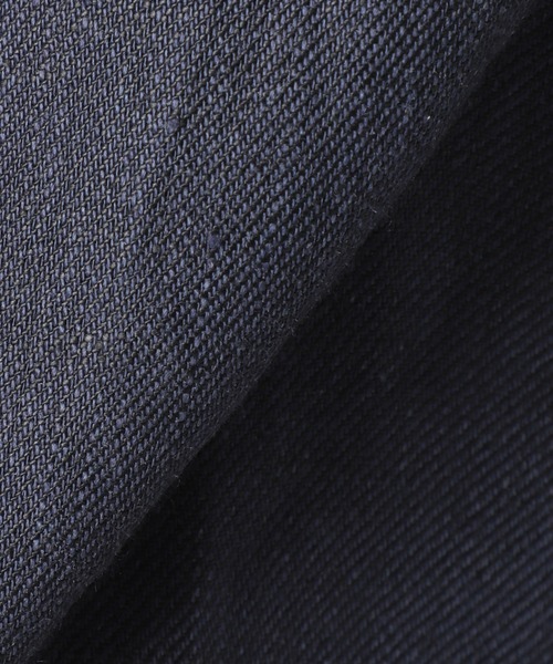 FRAMeWORK（フレームワーク）の「先染めリネンストレートパンツ（その他パンツ・レディース・ブラック/ネイビー/ブラウン・34/36/40/38）」の11枚目の写真