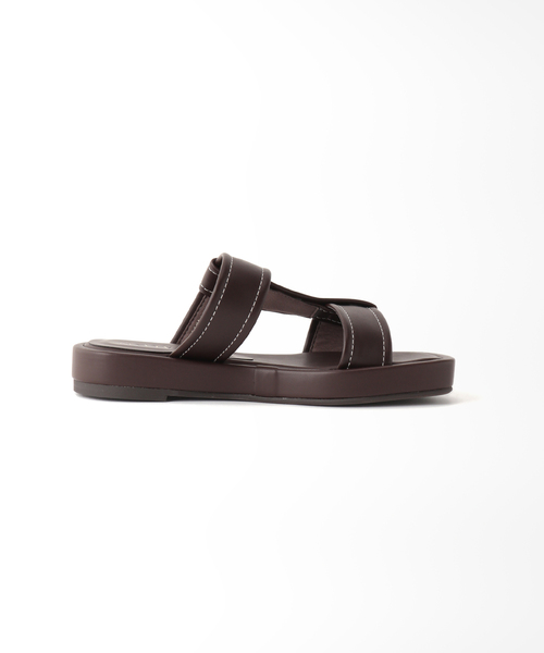 LE TALON(ルタロン)の「3cmTストラッププラットサンダル(サンダル・レディース・ブラウン/グレー/ピンク・MEDIUM/LARGE/SMALL/X-LARGE)」の9枚目の写真