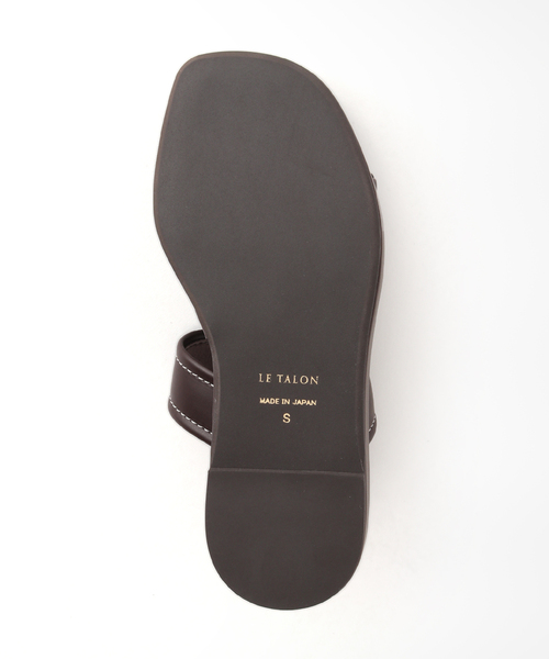 LE TALON(ルタロン)の「3cmTストラッププラットサンダル(サンダル・レディース・ブラウン/グレー/ピンク・MEDIUM/LARGE/SMALL/X-LARGE)」の12枚目の写真