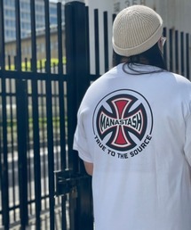 MANASTASH | 【直営店限定】MANASTASH/マナスタッシュ　BAR CROSS TEE バークロスティー　Tシャツ(Tシャツ/カットソー)